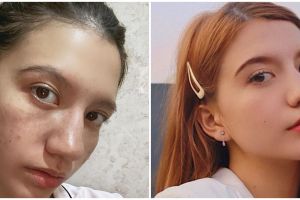 Pesona 10 seleb blasteran Inggris saat tanpa & pakai makeup