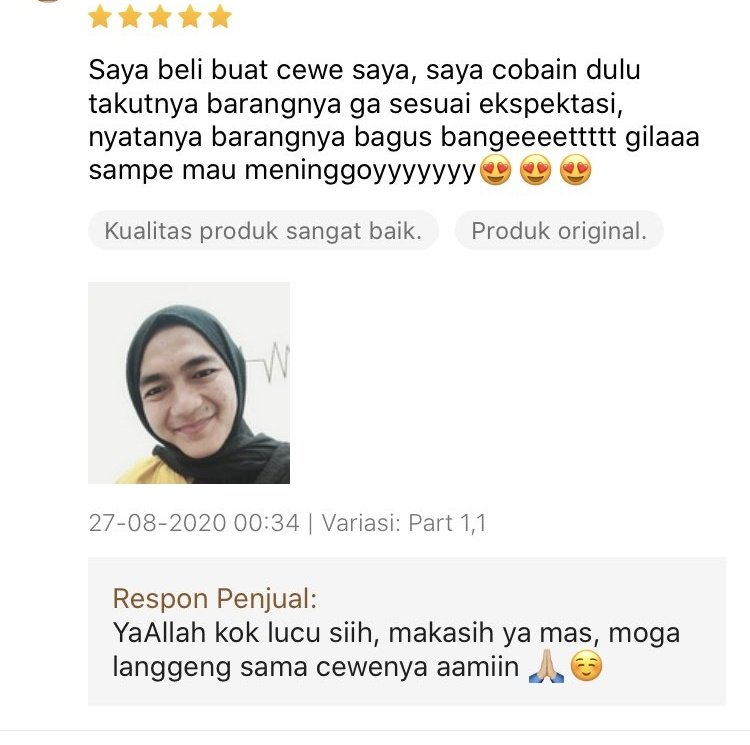 10 Testimoni lucu membelikan barang untuk orang lain di online shop