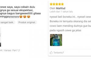 10 Testimoni lucu membelikan barang untuk orang lain di online shop