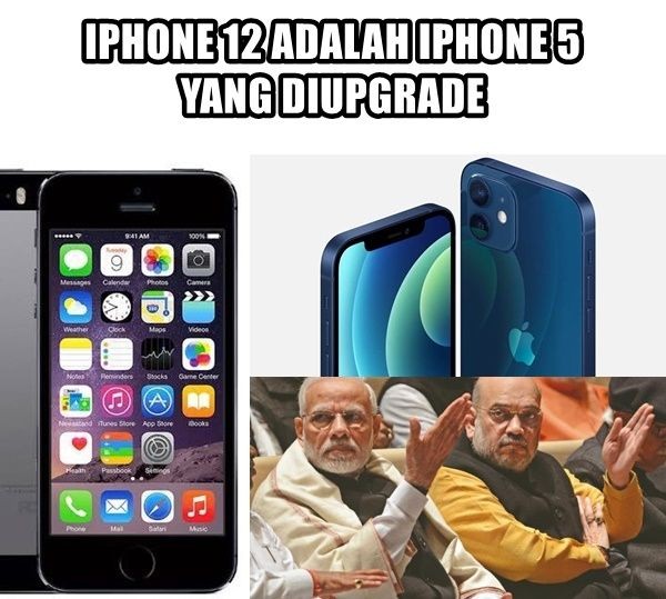 Baru rilis, 10 meme lucu iPhone 12 ini bikin nyengir