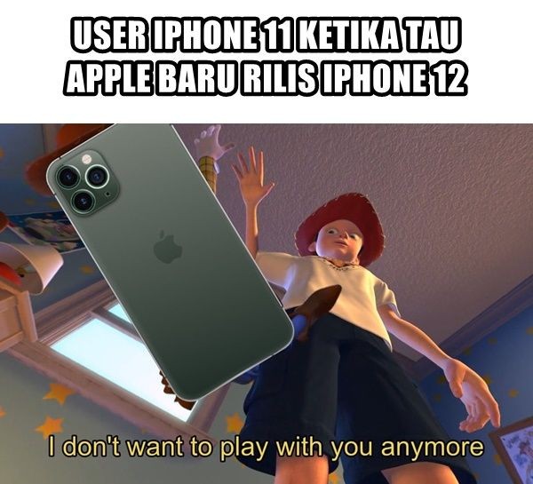 Baru rilis, 10 meme lucu iPhone 12 ini bikin nyengir