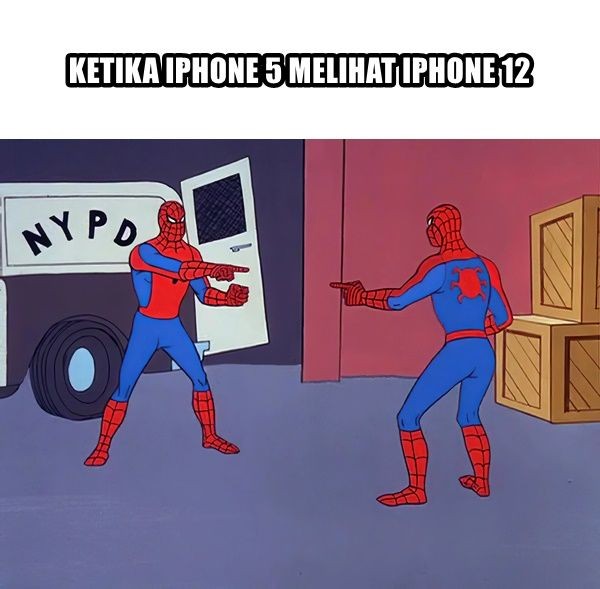 Baru rilis, 10 meme lucu iPhone 12 ini bikin nyengir