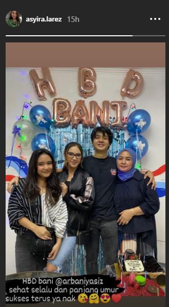 10 Momen perayaan ultah Arbani Yasiz ke-26, dihadiri calon mertua