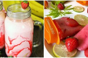 10 Resep minuman segar berbahan stroberi, sehat dan mudah dibuat