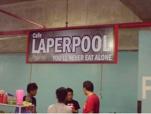 22 Spanduk lucu rumah makan bikin gagal paham