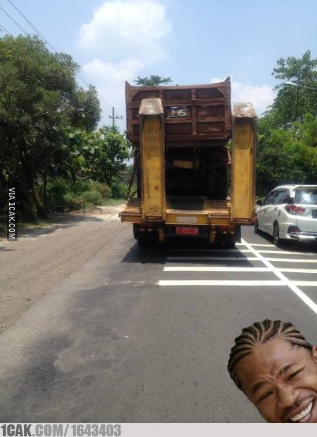 12 Potret kendaraan tumpang tindih, bikin mengernyitkan dahi
