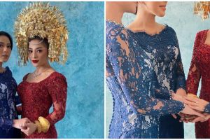 7 Potret bridesmaid pernikahan Nikita Willy, penampilannya anggun