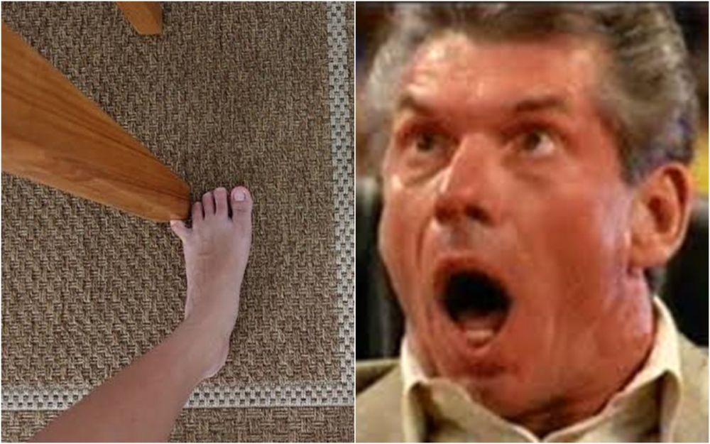 10 Meme lucu ketika jari kaki kena meja, bikin cekikikan ngilu