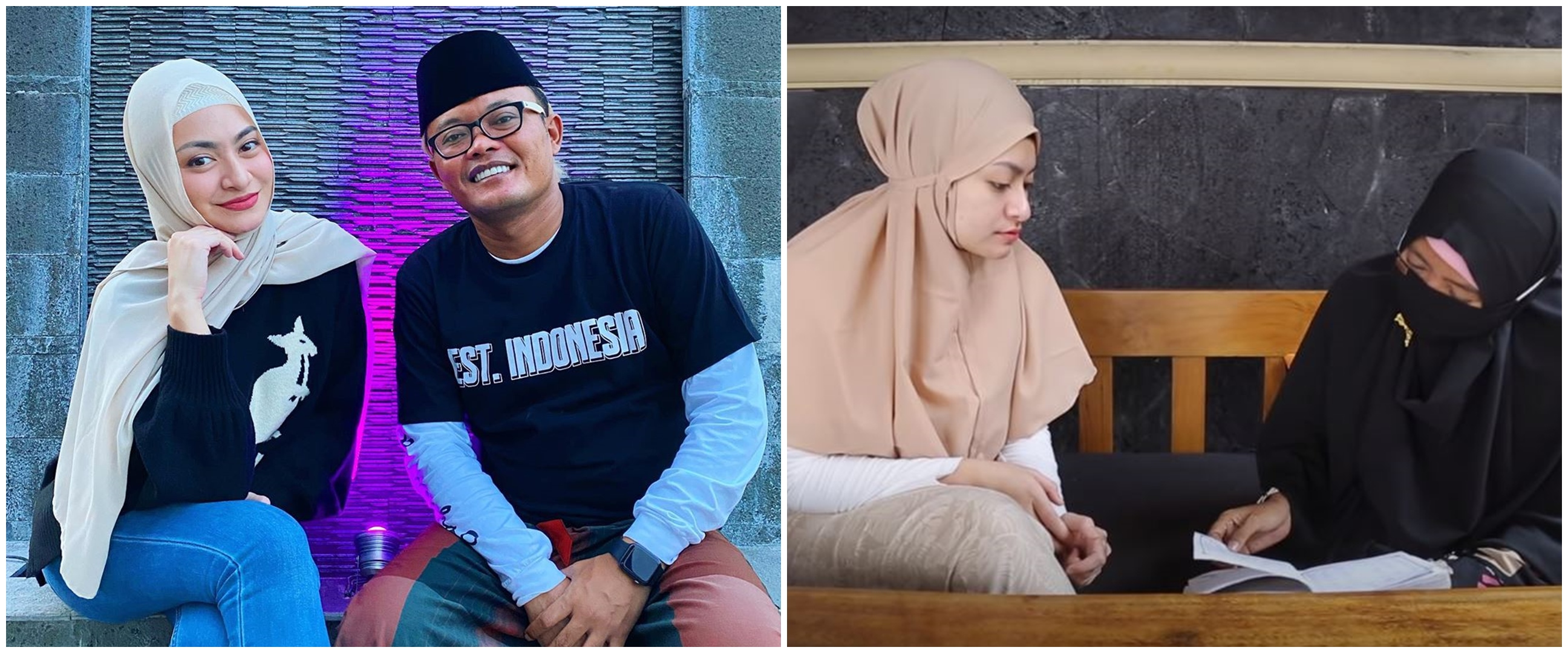 Momen 5 seleb belajar mengaji usai jadi mualaf, penuh ketekunan