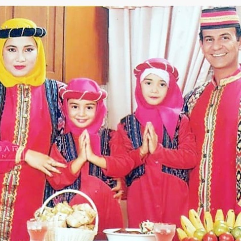 Potret lawas Shireen Sungkar saat jadi model cilik di kalender