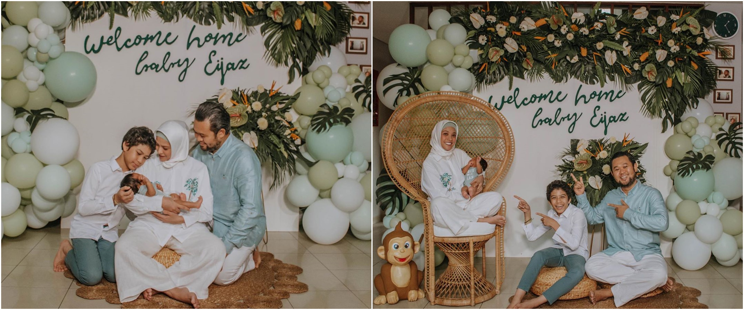 7 Momen Rachel Maryam pulang ke rumah usai melahirkan anak kedua