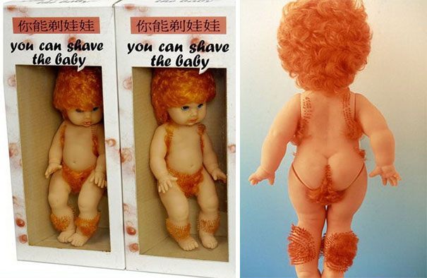 20 Boneka ini desainnya absurd banget, bikin melongo