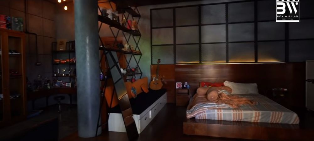 10 Penampakan kamar baru Sule, bergaya ala industrial