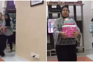 Momen kejutan ulang tahun ini endingnya tak sesuai harapan, nyesek