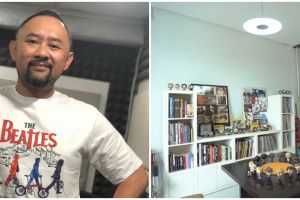 10 Potret rumah Ronal Surapradja, ada ruangan khusus nonton konser