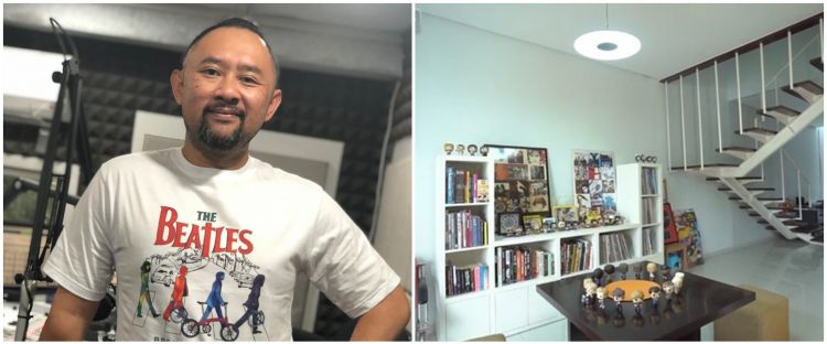 10 Potret Rumah Ronal Surapradja Ada Ruangan Khusus Nonton Konse