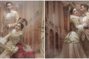 8 Pemotretan Felicya Angelista dan Caesar Hito ala kerajaan, menawan