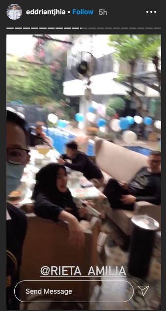 7 Momen ultah suami Rieta Amilia, dekorasinya curi perhatian