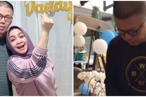 7 Momen ultah suami Rieta Amilia, dekorasinya curi perhatian
