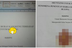 12 Judul skripsi lucu mahasiswa ini nyelenehnya bikin senyum geli