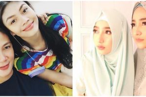 Momen 8 pesinetron bareng putrinya ini bak kakak adik