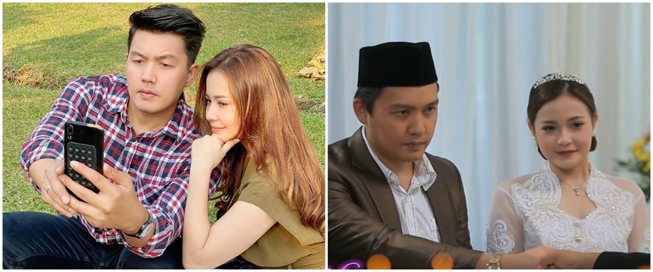 Pasangan di FTV, ini 7 potret kedekatan Dearly Dave dan Voke Victoria