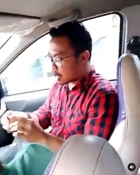 Viral video pria makan rambutan sambil ngobrol, endingnya bikin kaget