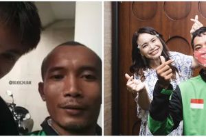 Potret lucu 9 driver ojol dapat orderan dari seleb, langsung viral