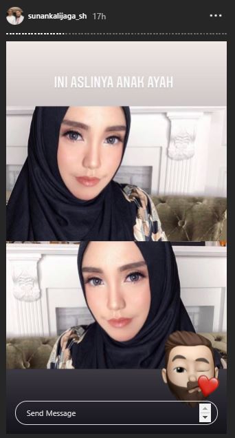 Unggah foto Salmafina saat berhijab, Sunan Kalijaga ungkap pesan haru