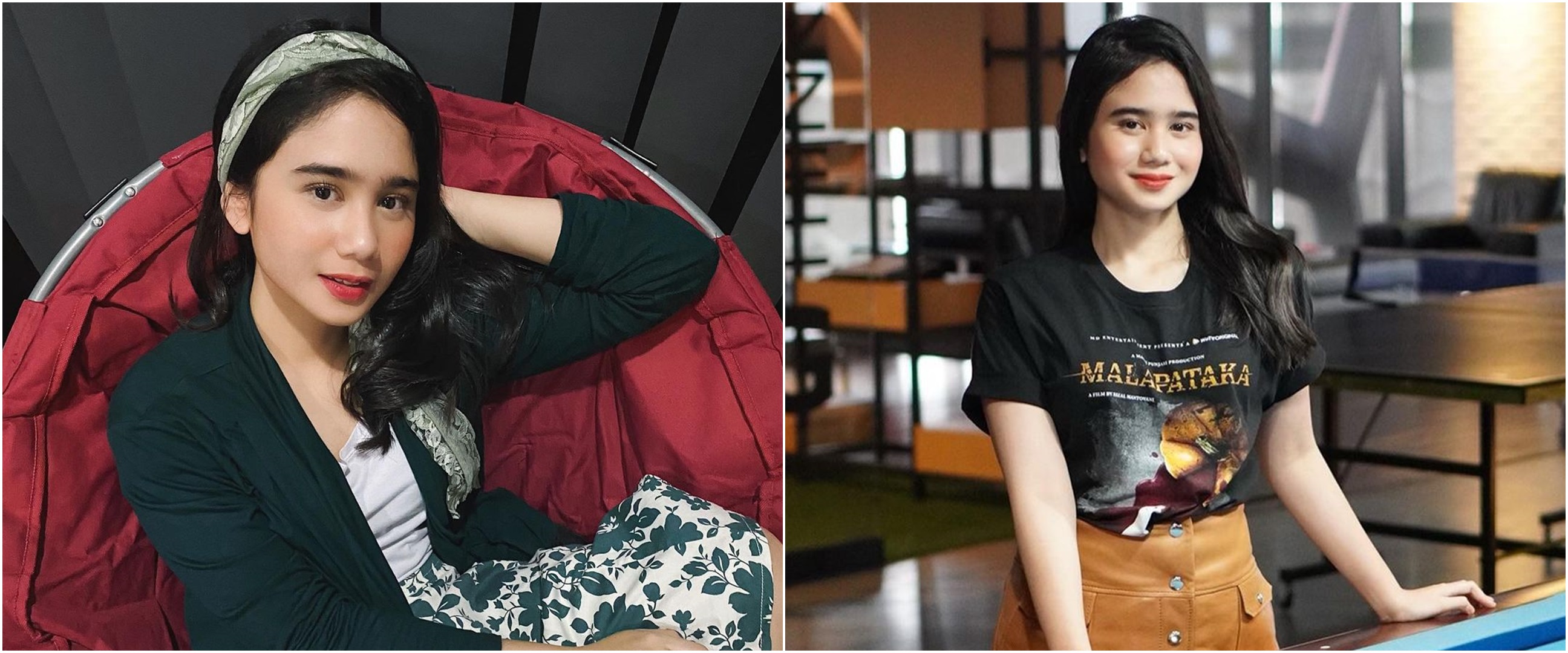 10 Potret Tissa Biani tampil berhijab, cantik memesona