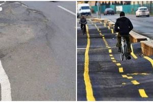 10 Desain marka jalan nggak biasa, bikin garuk kepala