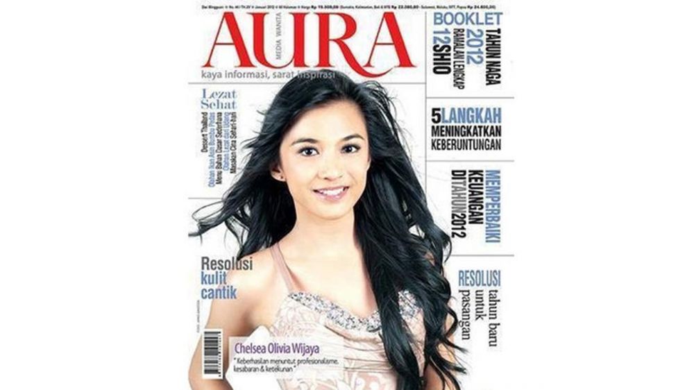 7 Potret lawas Chelsea Olivia saat jadi cover girl majalah remaja