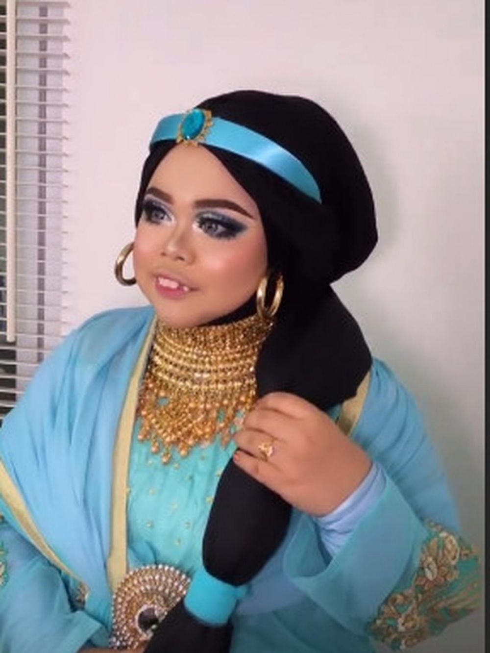 8 Potret Kekeyi jadi Putri Jasmine di film Aladdin, manglingi