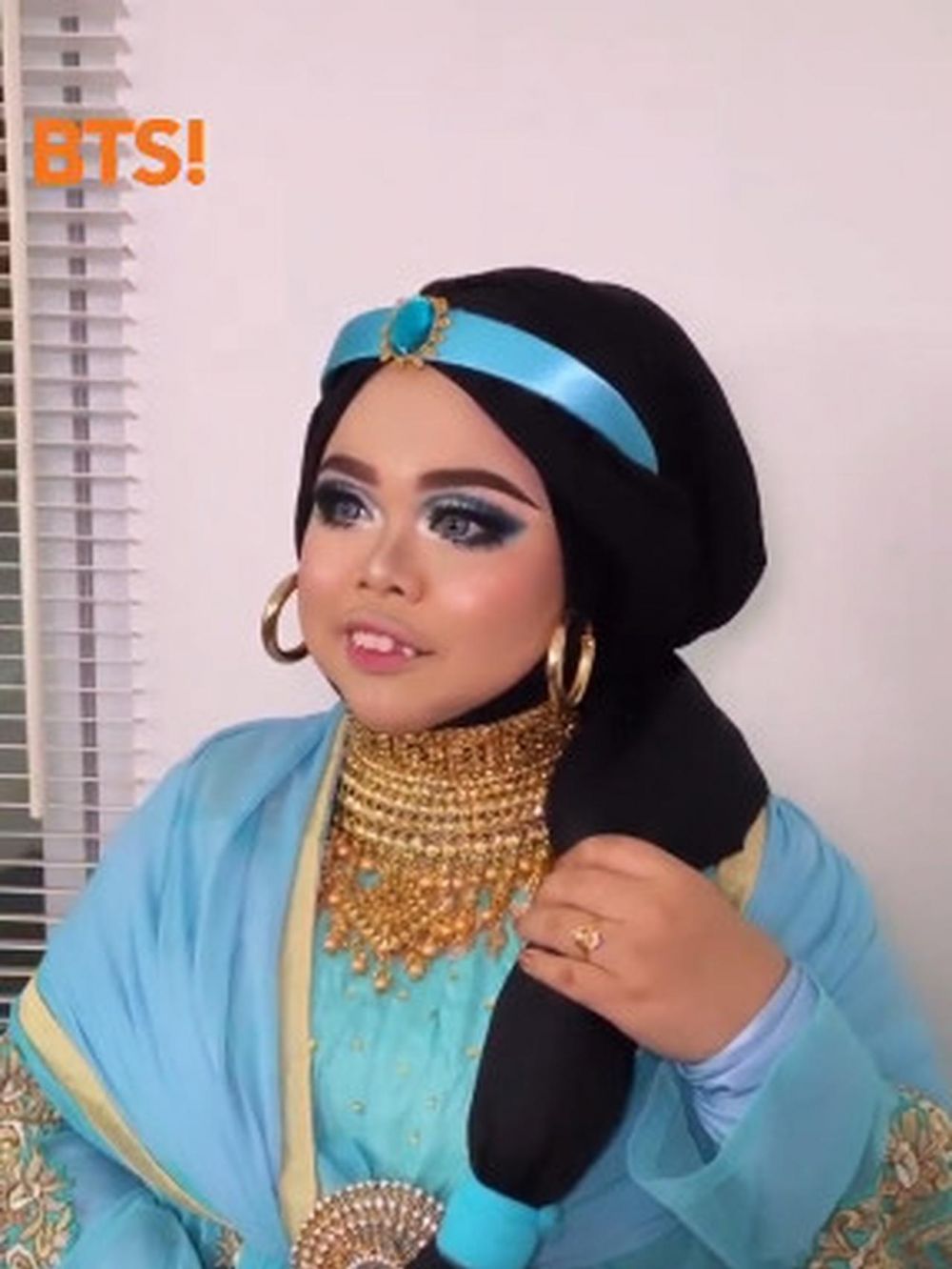8 Potret Kekeyi jadi Putri Jasmine di film Aladdin, manglingi