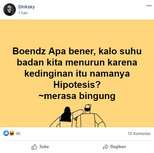 11 Pertanyaan polos di FB, recehnya bikin kesal sampai ubun-ubun