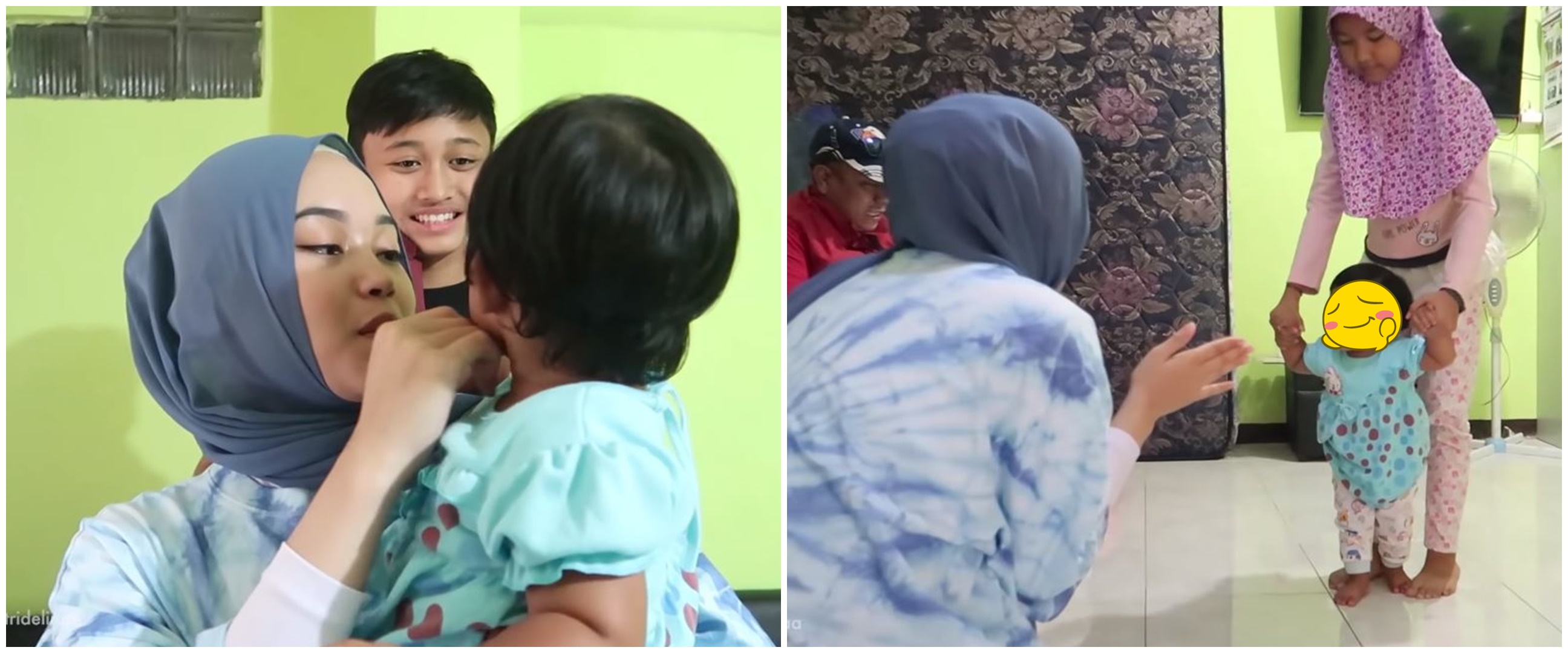 8 Momen Putri Delina bertemu adik bungsunya, sedih sempat tak dikenali