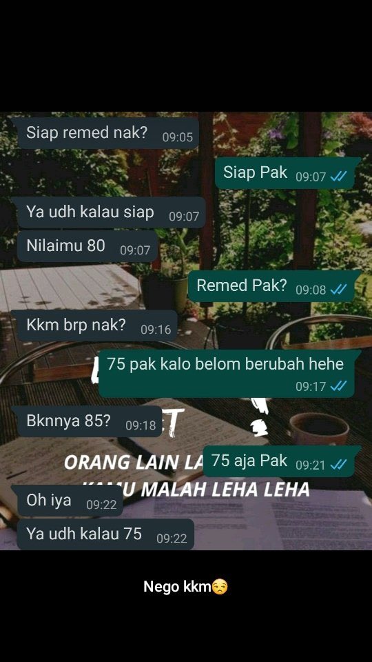10 Status lucu siswa di WhatsApp ini endingnya bikin tepuk jidat