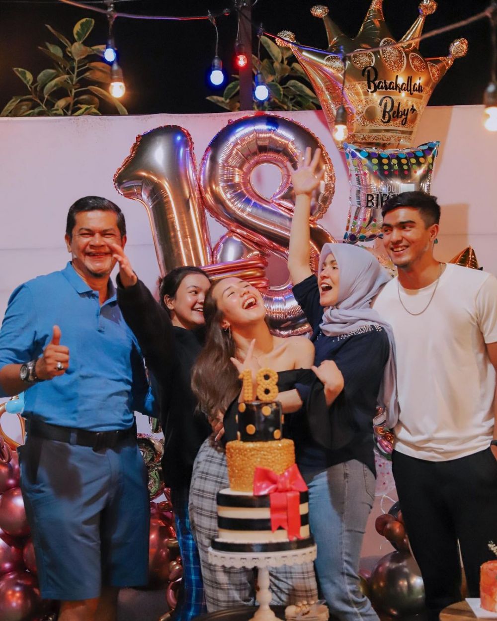 10 Momen ulang tahun Beby Tsabina, kehadiran Bio One curi perhatian