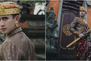 7 Potret Verrell Bramasta pakai baju adat Bali, gagah & memesona
