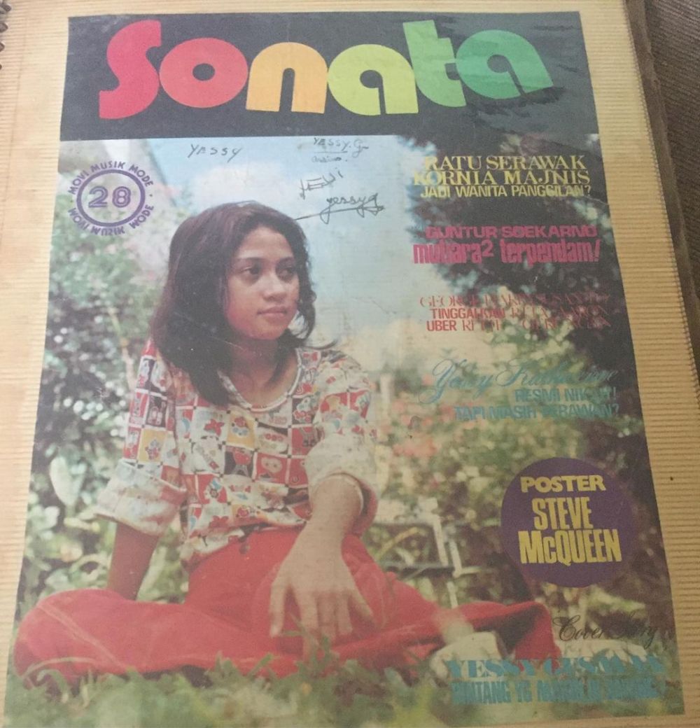 7 Potret lawas Yessy Gusman saat jadi cover girl majalah jadul