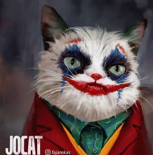 9 Karakter film superhero diedit jadi kucing, absurd abis