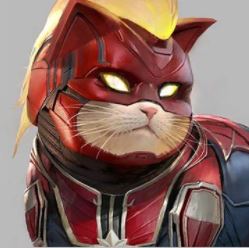 9 Karakter film superhero diedit jadi kucing, absurd abis