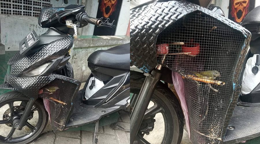 10 Benda aneh di motor ini bikin mata berkedip dua kali