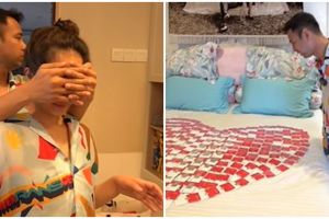 8 Momen Raffi beri hadiah emas 6 kg, reaksi Nagita Slavina disorot