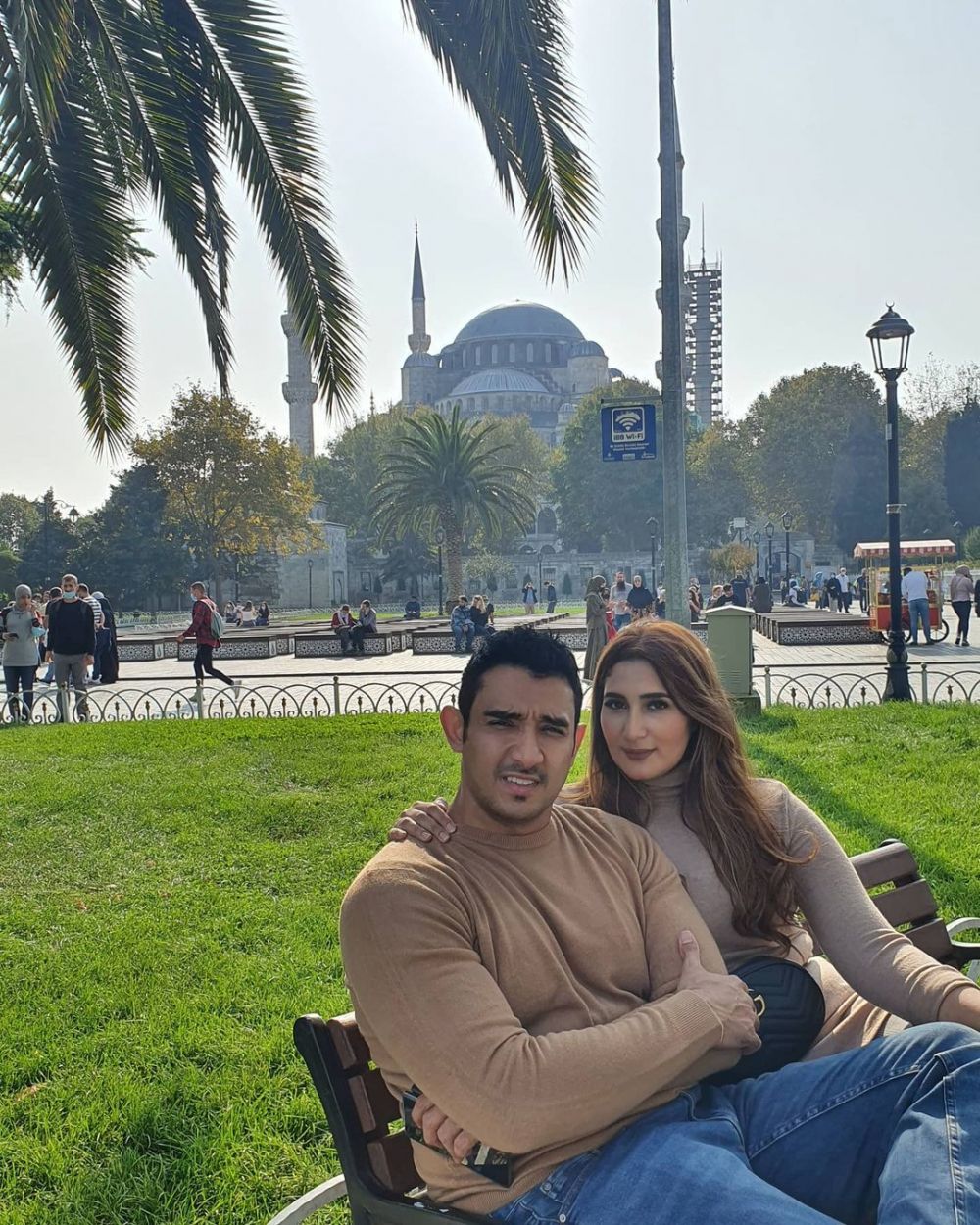 7 Momen Tania Nadira dan Abdulla Alwi liburan ke Turki saat pandemi