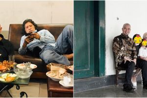 10 Momen Ahmad Dhani dan Mulan liburan ke Jogja-Solo, sowan Cak Nun