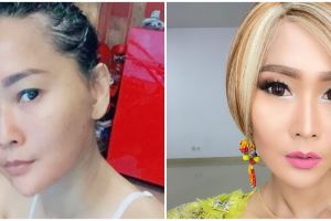 Potret 10 penyanyi dangdut usia 40-an tahun pakai dan tanpa makeup