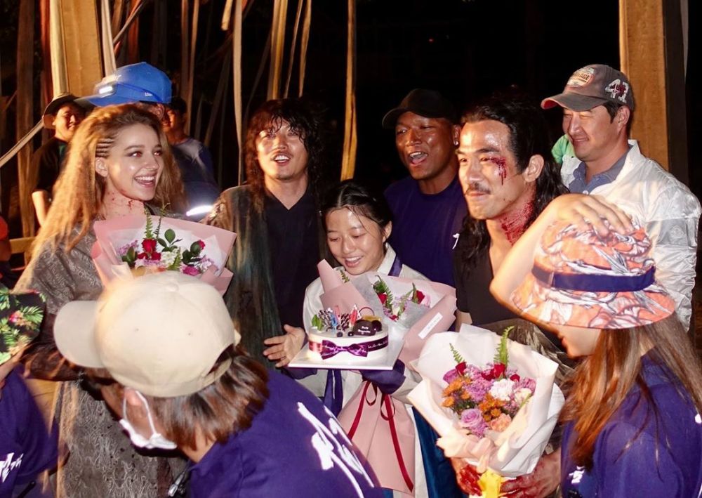 Bintangi The Swordsman, ini 7 potret kompak Joe Taslim & Jang Hyuk