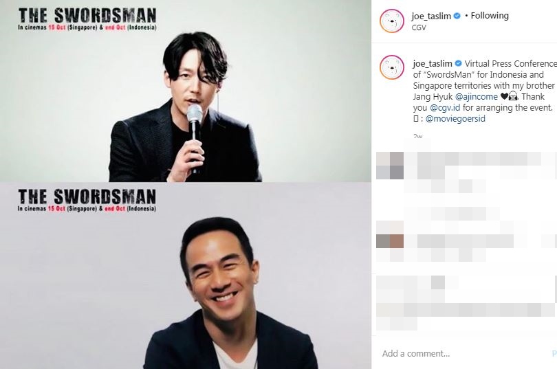 Bintangi The Swordsman, ini 7 potret kompak Joe Taslim & Jang Hyuk