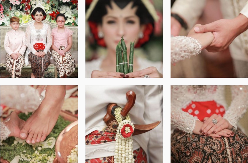 Penampilan Tata Janeeta kenakan busana pengantin Jawa ini jadi sorotan